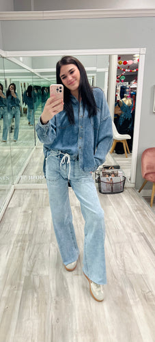 Tencel Denim Shacket