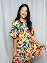 Tropical Floral Dress