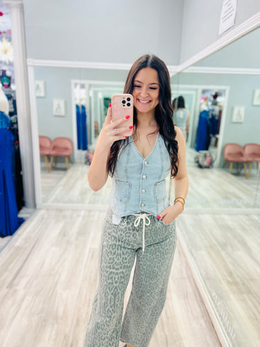 The Saddle Up Jean Vest