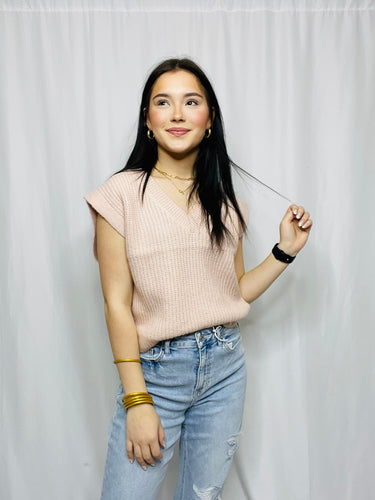 Pastel Pink Vest