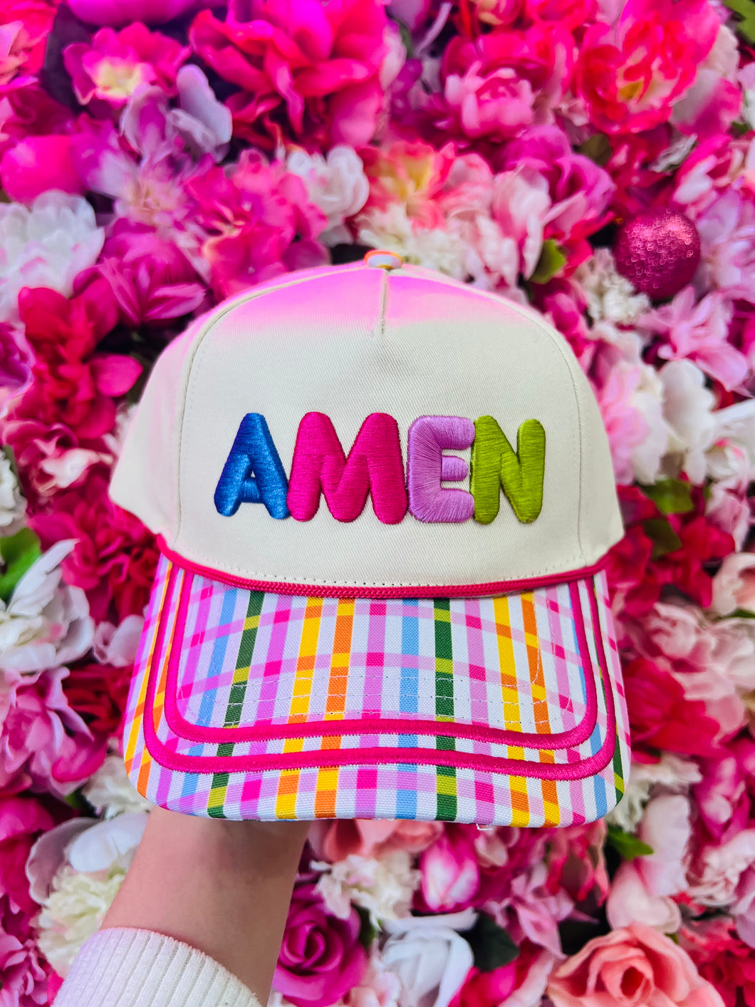 Colorful AMEN Hat