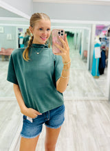 Scuba Soft Mock Neck