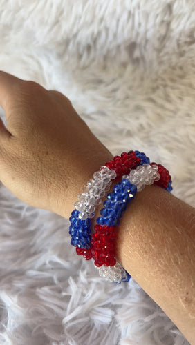 Holiday Beaded Bracelets