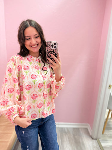 Spring Fever Button Down