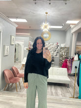 Striped Wide Leg Pants