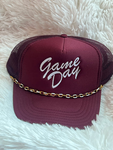 Game Day + Chain Hat