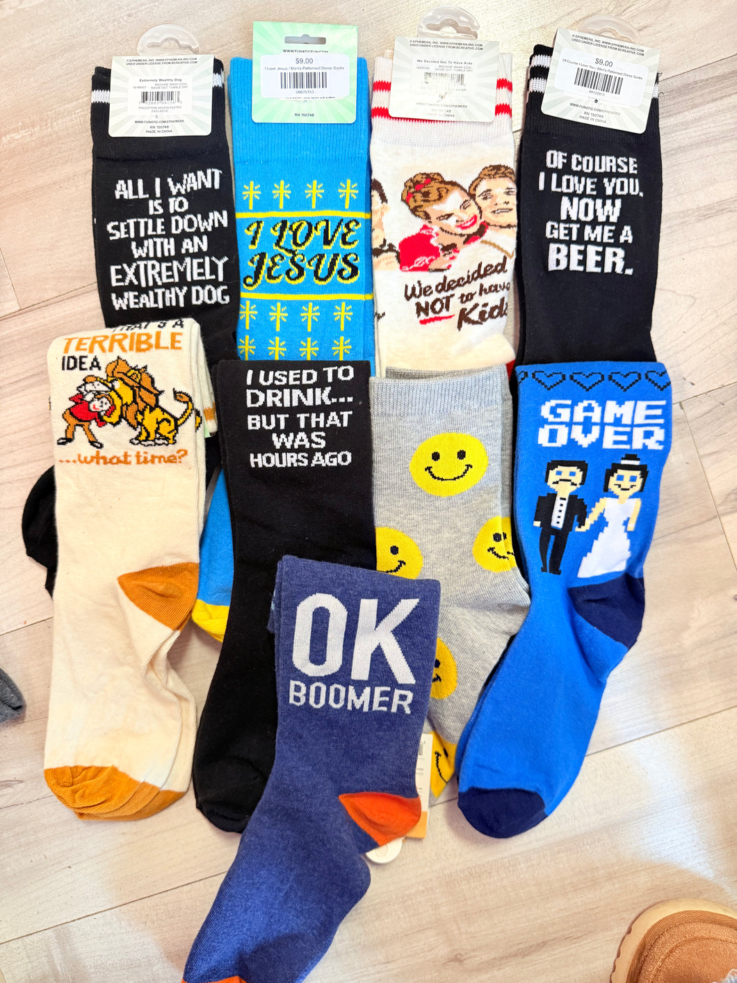 Men's Patterned Socks