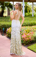 Golden Teardrops Dress
