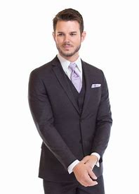 Men's Charcoal Suit Jacket