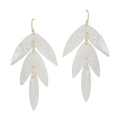 Summer Upside Down Leaf Earring