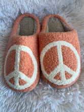Fuzzy Peace Slippers