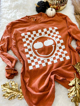 Checkered Pumpkin Shirt