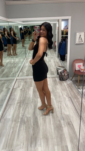 Black mini Dress