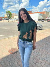 Hunting Leopards Blouse