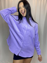 Purple Magic Corduroy Shacket