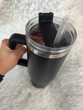 Solid 40oz Handle Tumblers
