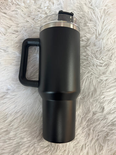 Solid 40oz Handle Tumblers