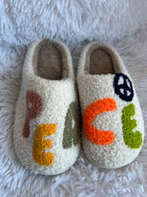 Fuzzy Peace Slippers