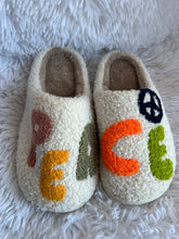 Fuzzy Peace Slippers
