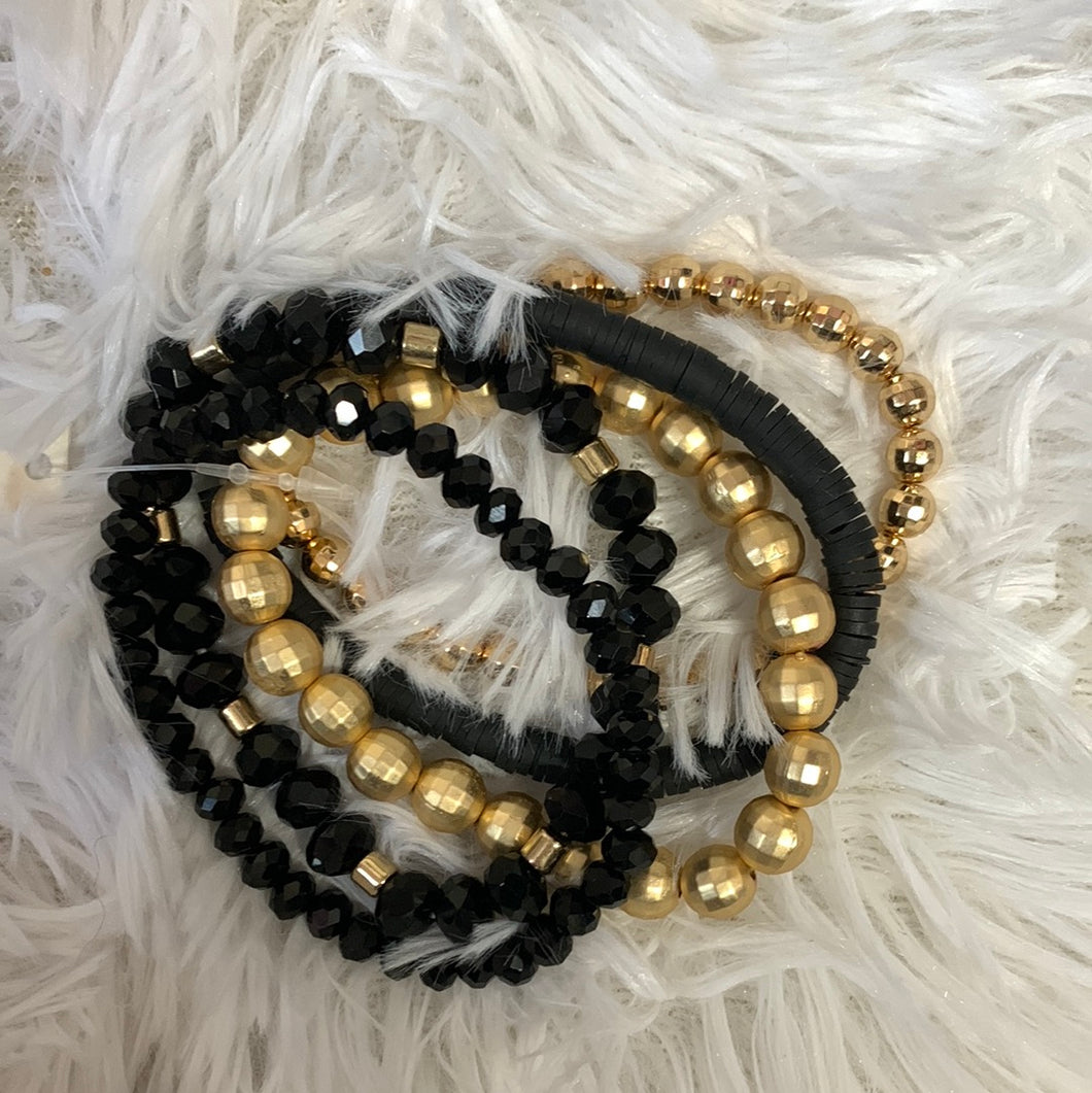 Beaded bracelet set