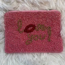 Beaded Zipper Pouches