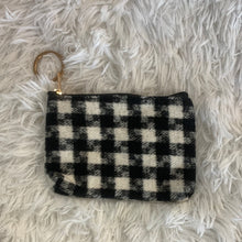 Plaid coin purses