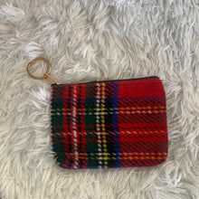 Plaid coin purses
