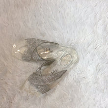 Picture Clear Rhinestone Sandal
