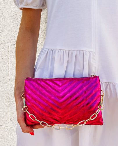 Sherman Quilted Crossbody