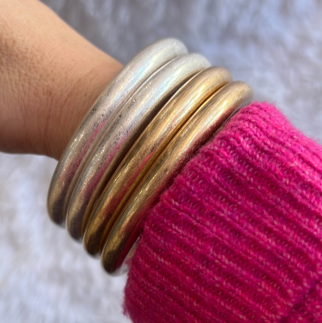 Chunky Metal Bangles