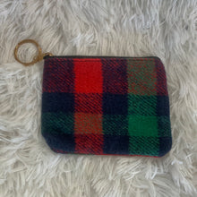 Plaid coin purses