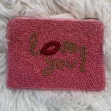 Beaded Zipper Pouches