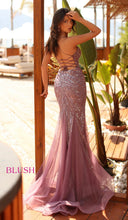 Glitter and Pearls Mermaid Mauve Dress