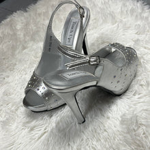 Brooke Metallic Silver Platform Heel