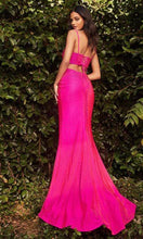 Rhinestone Stretch Satin Hot Stone Dress