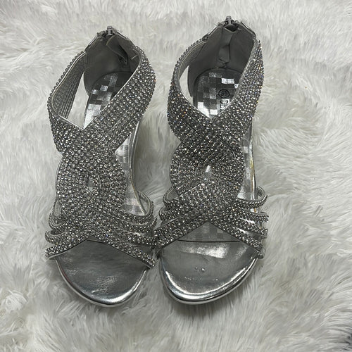 Angel Silver Diamond Low Heel