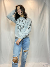 Lightening bolt Smiley LS tee