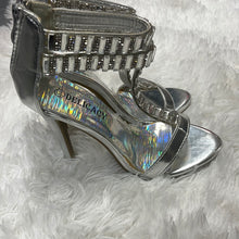 Tarra Silver Stone Stiletto Heel