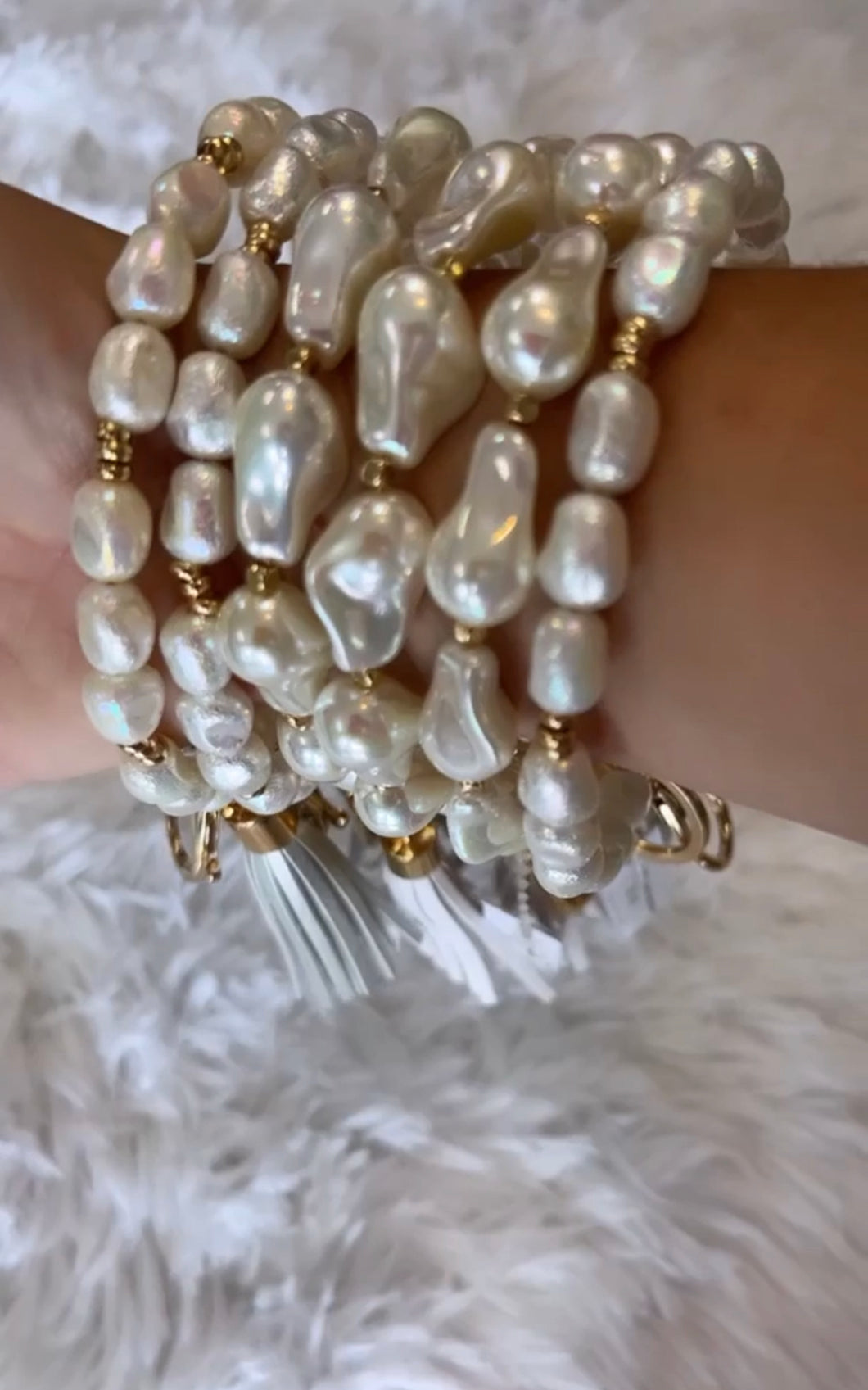 Pearl O Ring Key Holder