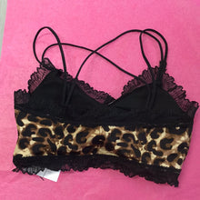 JadyK Leopard Lace Plush Bra