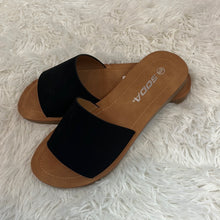 Neutral Black Slide On