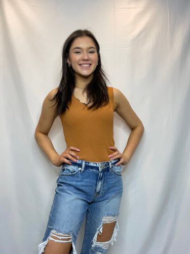 Ribbed bodysuit