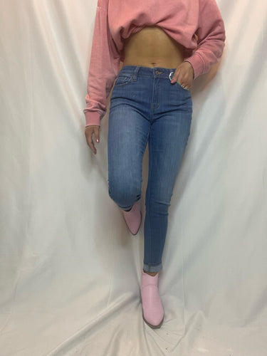 KanCan Medium Vertical Line Skinny