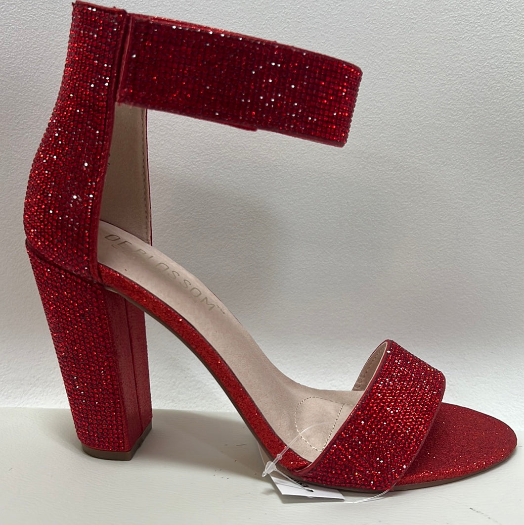 red rhinestone dress shoes Red Rhinestone Loafers | Sparkly Flair