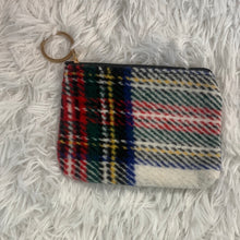 Plaid coin purses