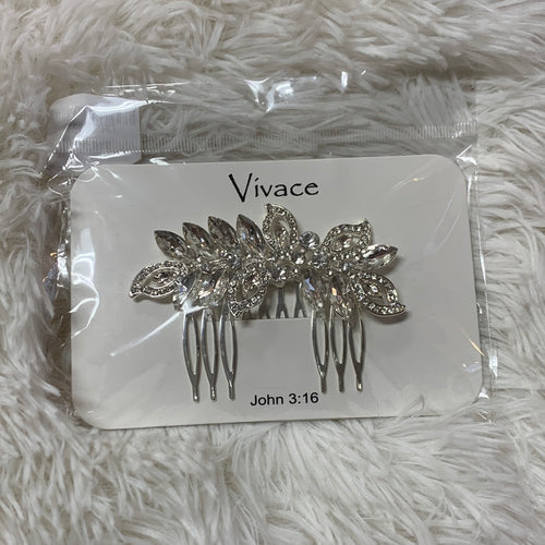Diamond hair comb