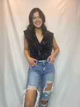 Seeing sequins bodysuit