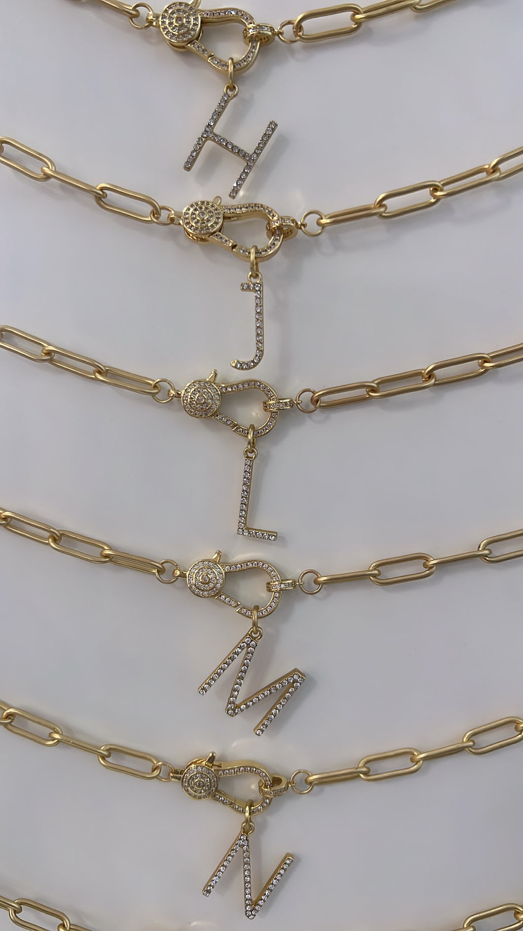 Initial Chain Necklaces