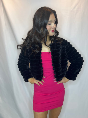 Black Fur Jacket