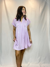 Satin Double Pocket Dress